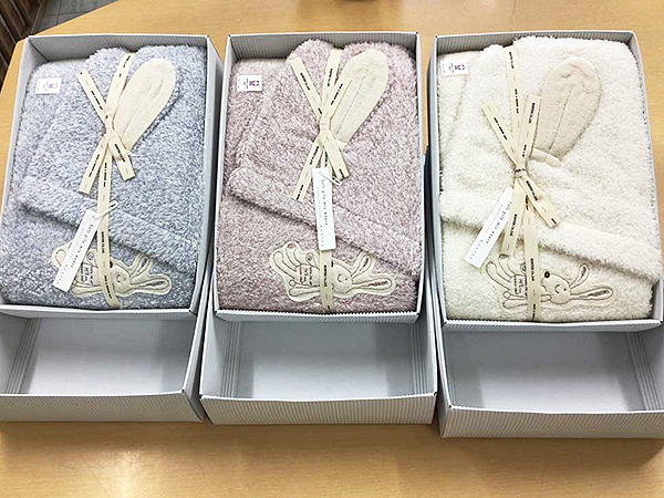 フード付きバスタオル