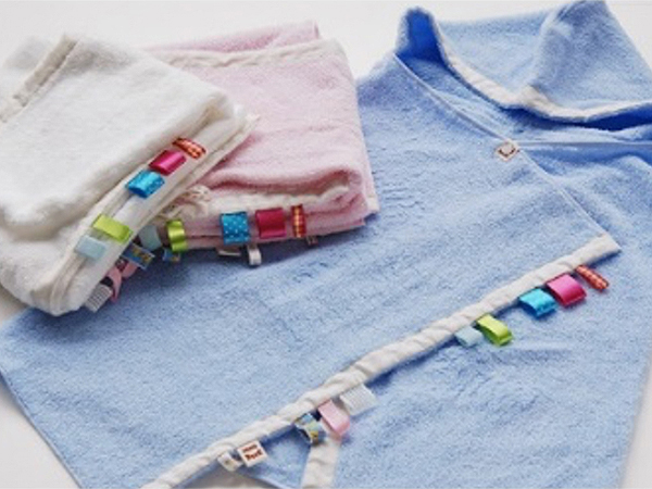 フード付きバスタオル