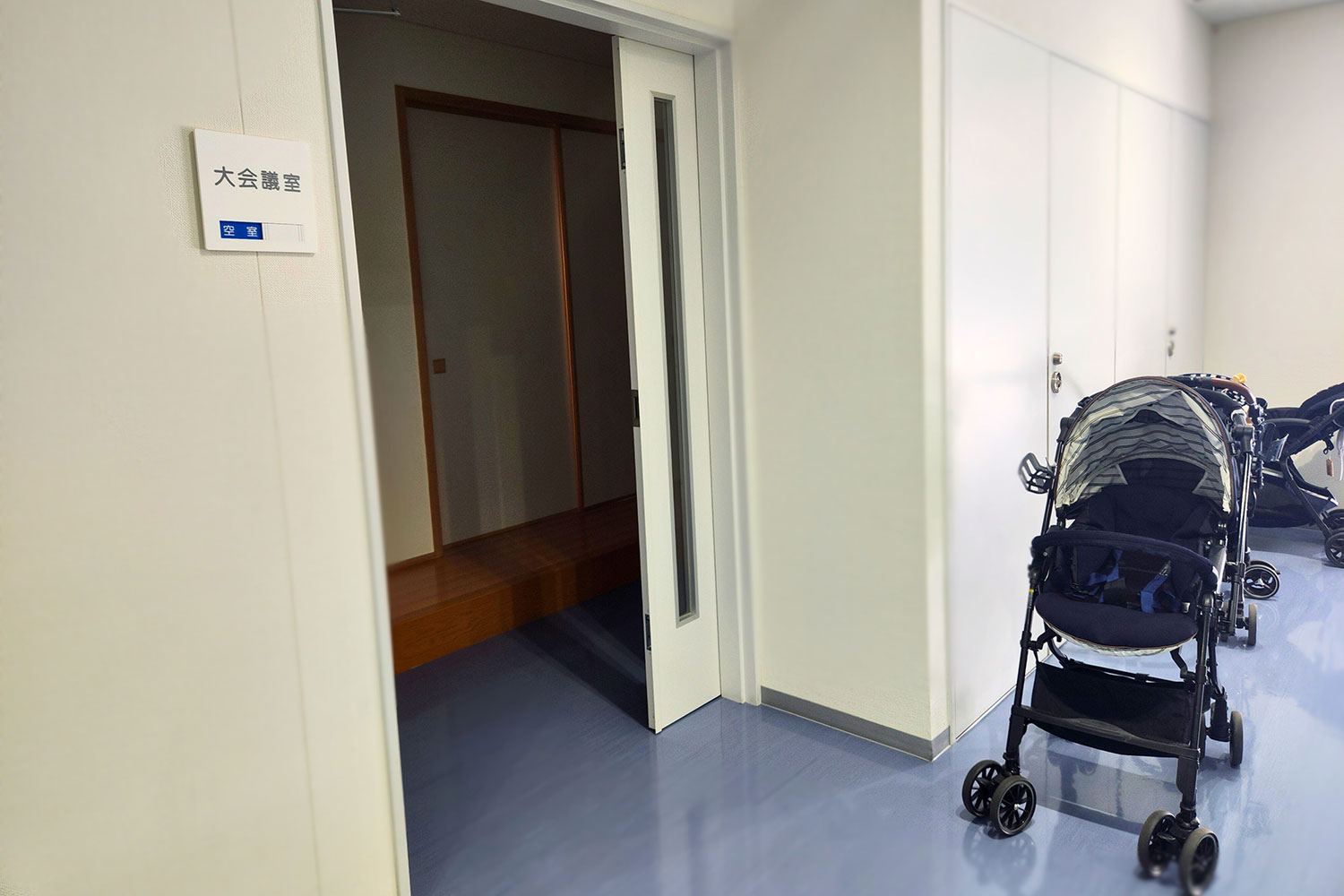 託児室の入り口