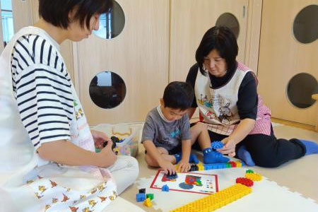 病後児保育もこもこの施設の様子