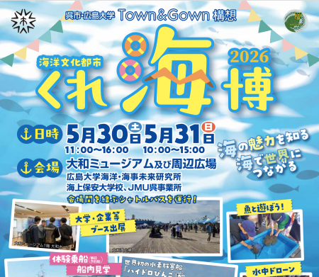 くれ海博-大和ミュージアム体験乗船プログラム無料招待